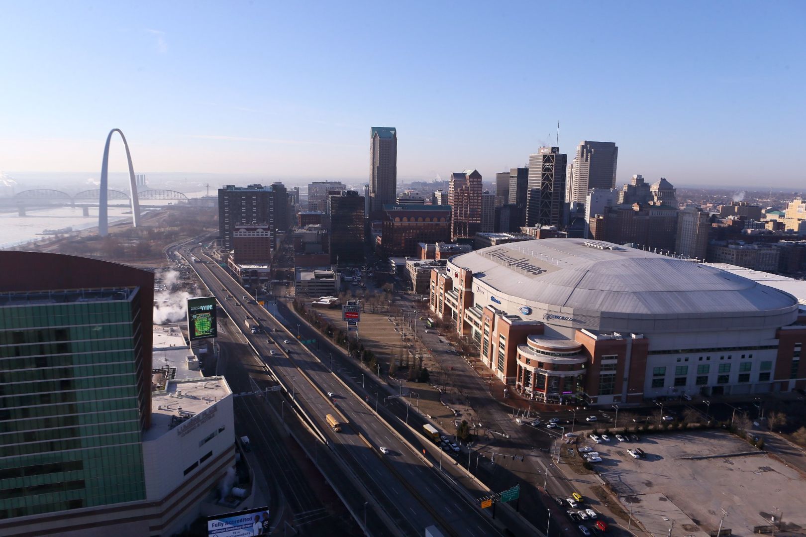 Aerial views of St. Louis